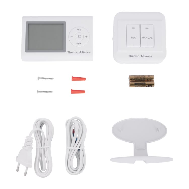 Тижневий програмований термостат Thermo Alliance ТА-2402RF радіокерований - 5