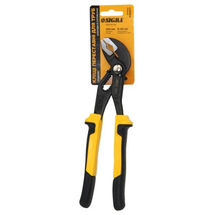 Клещи переставные быстрозажимные для труб 250мм Standard SIGMA (4102671) - 2