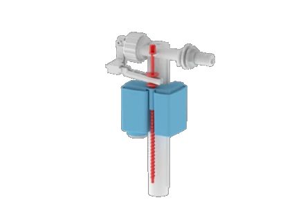 Заливной механизм боковой пластик 1/2 NIKIPLAST 01096 - 1