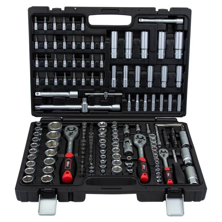 Набор насадок торцевых и биты 1/4&amp;quot;, 3/8&amp;quot;, 1/2&amp;quot; 172 шт CrV Taiwan ULTRA (6003232) - 2