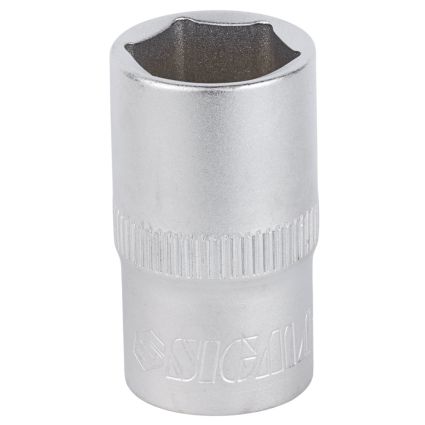 Насадка шестигранная короткая 1/2&amp;quot; 16мм CrV mid Sigma (6071161) - 2