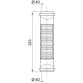 Соединение гибкое Magiflex Ø40мм F-F 223мм WIRQUIN (9549351) - 5