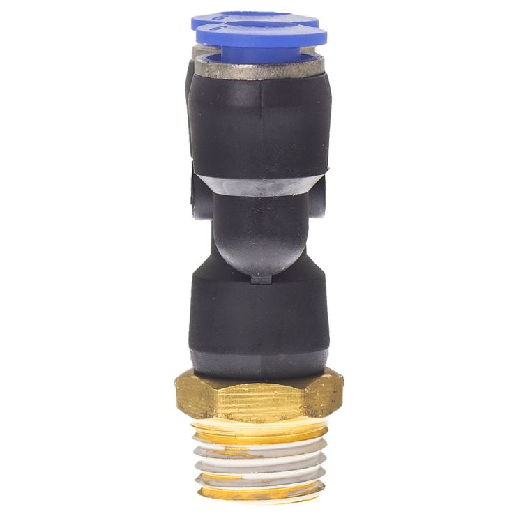 Штуцер цанговий (Y-подібний) Ø6*6*6мм МТ 1/4&amp;quot; Sigma (7027771) - 2