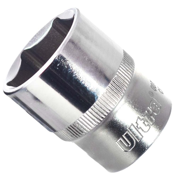 Насадка шестигранна коротка 1/2&amp;quot; 24мм CrV ULTRA (6070242) - 7