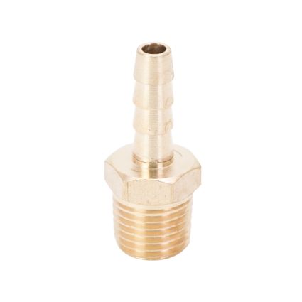 Штуцер для шланга с наружным резьбовым соединением 6мм 1/4&amp;quot; (латунь) Sigma (7023421) - 1