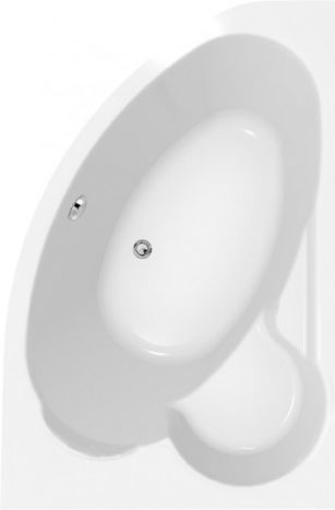 Ванна акрилова Cersanit Kaliope R 153x100 з ніжками права - 1