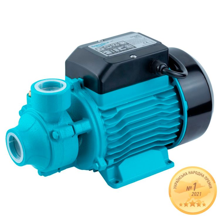 Насос вихровий 0.37 кВт Hmax 40м Qmax 40л/хв Aquatica (775061) - 1