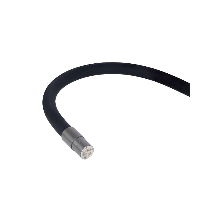 Змішувач д/кухонної мийки Vlasta QTVLA364GMB45649 Gun New з гнуч.вилив.з підключ.д/питної води Q-tap - 5