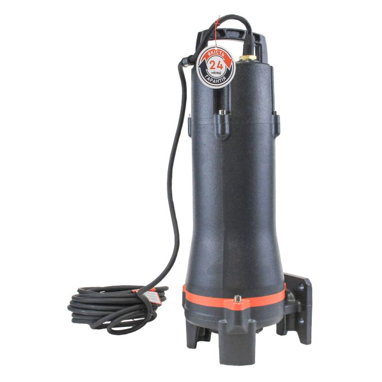 Насос канализационный 1.5кВт Hmax 23.м Qmax 170л/мин (с режущим механизмом) LEO 3.0 (773953) - 3