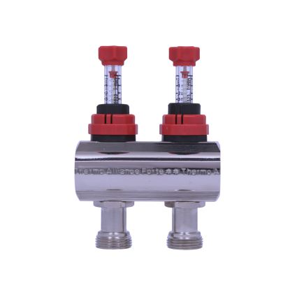 Коллектор с расходомерами SD Forte 1&amp;quot; на 2 выхода - 5