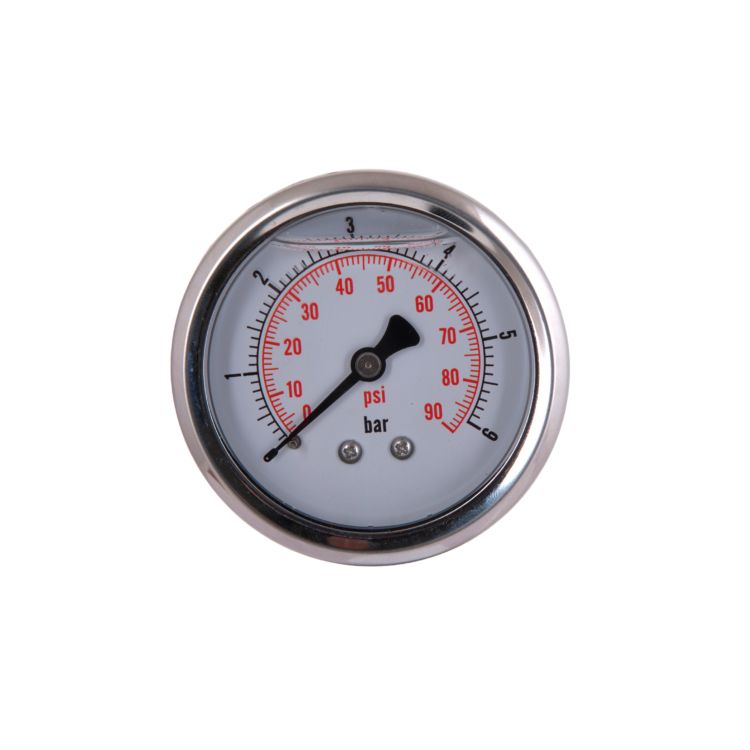 Манометр із гліцерином Thermo Alliancе Forte 6 бар, 1/4&amp;quot;З, заднє підключення TAF171G6B - 1