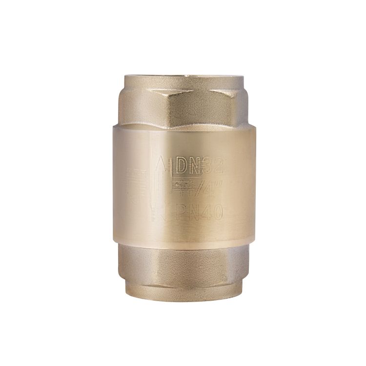 Зворотній клапан з мет. штоком Forte 1 1/4 EURO - 3