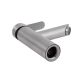Змішувач для раковини Brinex Pure 001F низький Nickel BRIPUR001FNKL - 3