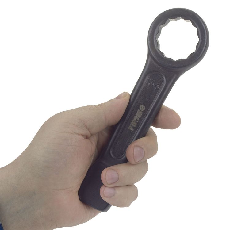 Ключ накидний односторонній ударний 34мм CrV Sigma (6034081) - 3