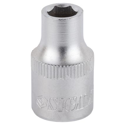 Насадка шестигранна коротка 1/2&amp;quot; 9мм CrV mid Sigma (6071091) - 2
