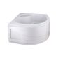 Душова кабіна напівкругла Lidz Latwa SC80x80 SAT HIGH FR 80х80 см + піддон з панеллю 80х80х41 KAPIELKA - 13