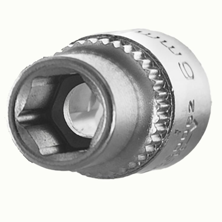 Насадка шестигранна коротка 1/4&amp;quot; 6мм CrV ULTRA (6060062) - 5