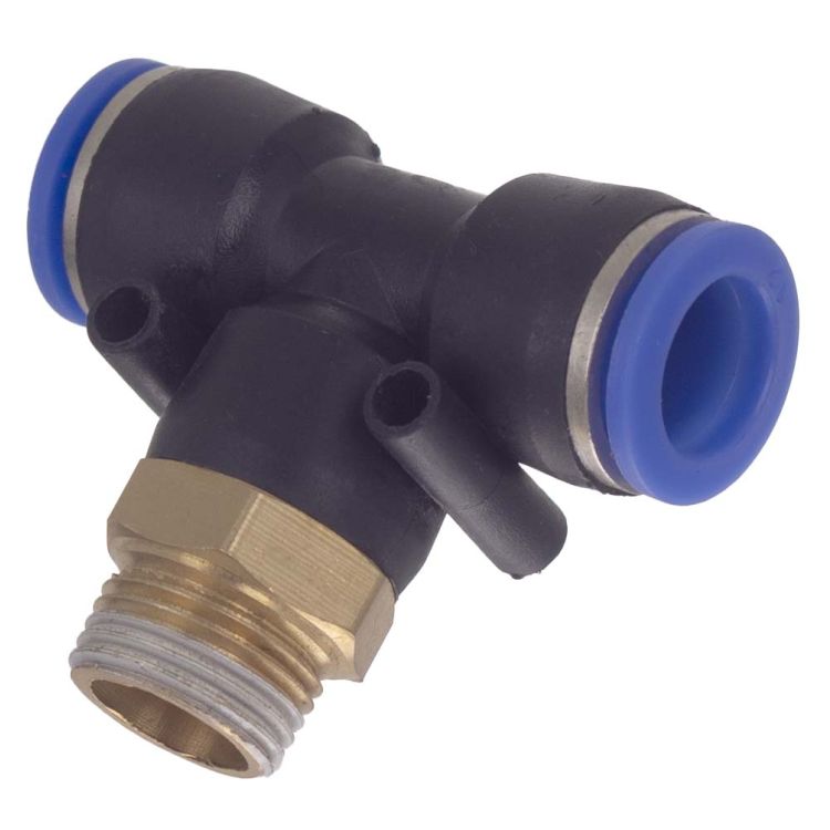 Штуцер цанговый (Т-образный) Ø12*12*12мм МТ 3/8&amp;quot; Sigma (7027461) - 6