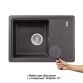 Кухонна мийка Lidz 620x435/200 GRF-13 (LIDZGRF13620435200) - 3