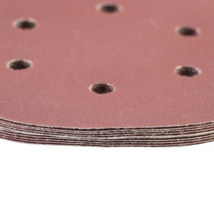 Шлифовальный круг 6 отверстий Ø150мм P240 (10шт) Sigma (9122311) - 4