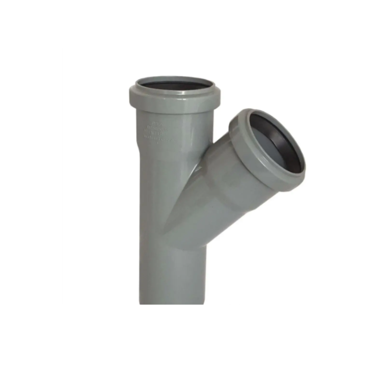 Трійник каналізаційний 50x50x45° Reiger - 1