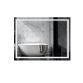 Дзеркало Qtap Mideya (DC-F613) 700х500 з LED-підсвічуванням Touch, з антизапотіванням, димером, рег. яскравості QT2078NCF7050W - 1