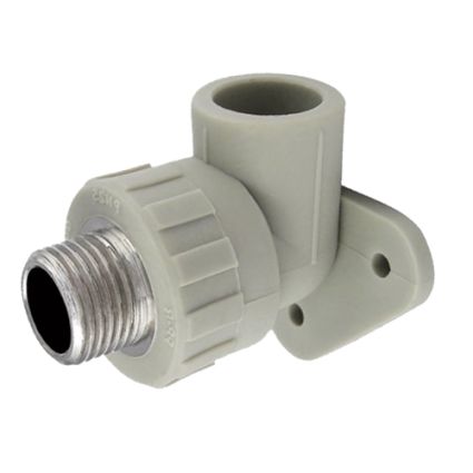 Угол монтажный PP-R SANTAN 20х1/2&amp;amp;quot; с наружной резьбой - 1