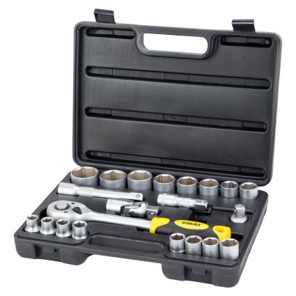 Набор насадок торцевых 1/2&amp;quot; 21шт CrV mid Sigma (6003721) - 1