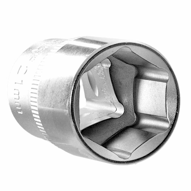 Насадка шестигранна коротка 1/2&amp;quot; 21мм CrV ULTRA (6070212) - 7