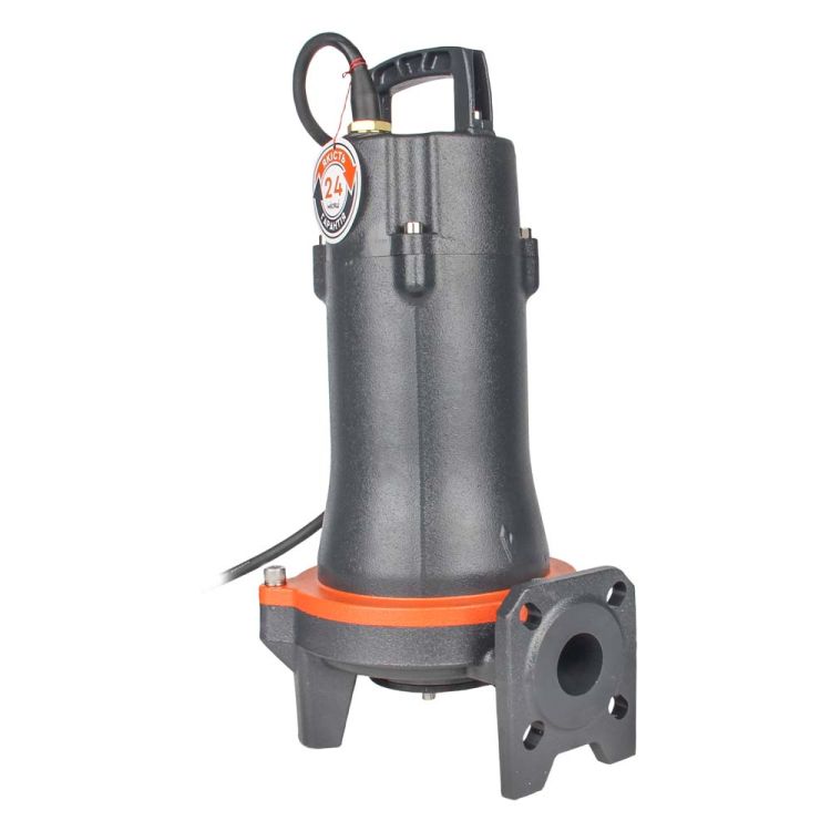 Насос канализационный 380В 1.1кВт Hmax 17.5м Qmax 350л/мин (с режущим механизмом) LEO 3.0 (7739613) - 2