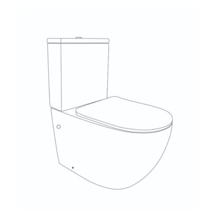 Унітаз підлоговий Qtap Jay Ultra Quiet з сидінням Soft-close 640x360x835 мм QT07222175TW White - 2