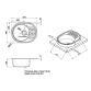 Кухонная мойка ULA 7112 U Micro Decor (ULA7112DEC08) - 2