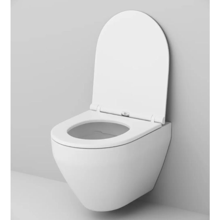 Унитаз подвесной C701700WH Spirit FlashClean, без сидения, AM/PM - 2