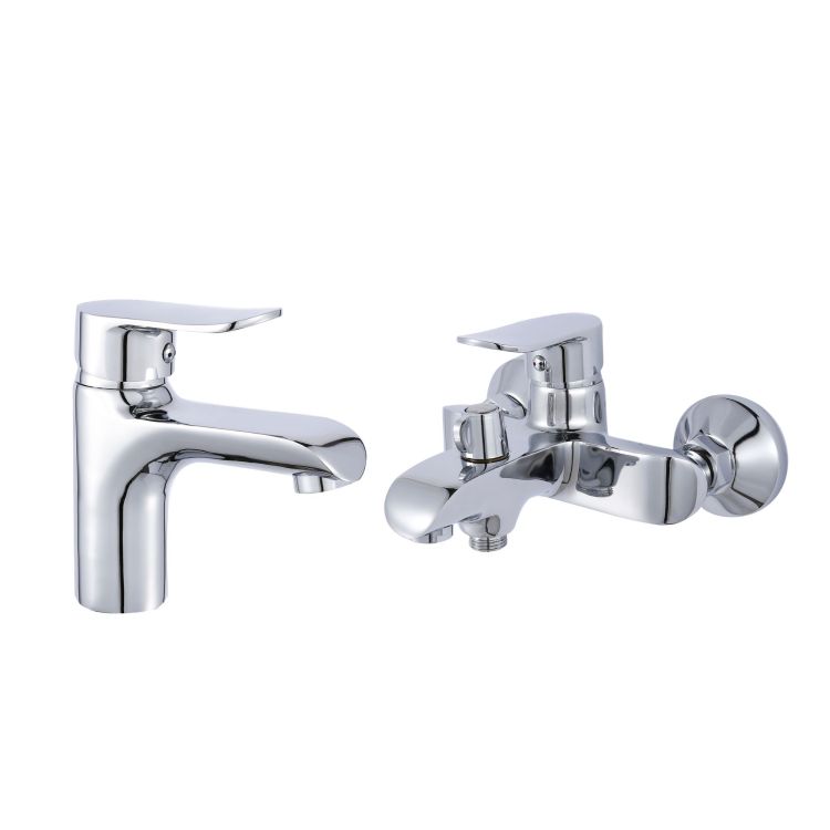Набор смесителей Wieza 001+Wieza 006 Chrome - 1