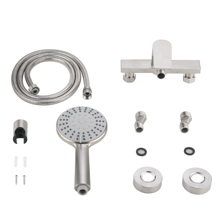 Змішувач для душу Lidz Nexus 010 (k35) LDNEX010NKS49188 Nickel - 7