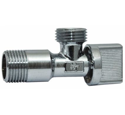 Кран кульовий SANTAN 1/2&amp;quot;х1/2&amp;quot;кутовий - 1