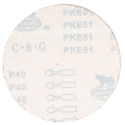 Шліфувальний круг без отворів Ø150мм P40 (10шт) Sigma (9121331) - 2