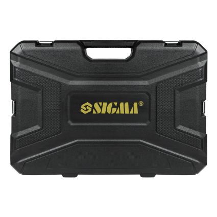 Набор насадок торцевых и биты, ключей, инструментов ¼&amp;quot; ⅜&amp;quot; ½&amp;quot; 233шт CrV SIGMA (6003871) - 5