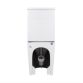 Унітаз-компакт Qtap Scorpio безободковий Ultra Quiet з сидінням Soft-close QT14226088AW - 7