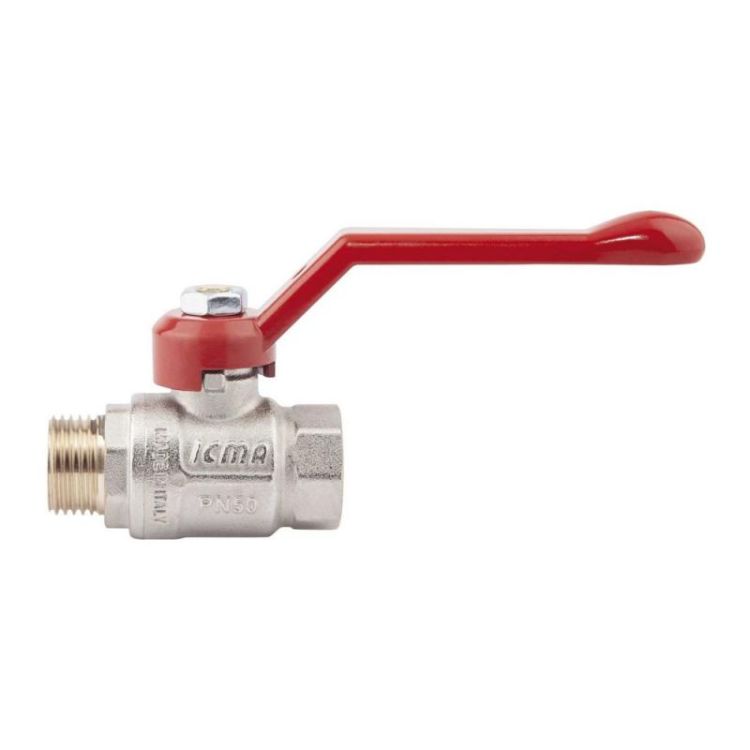 Кран кульовий Icma 1&amp;quot; прямий №352 - 3