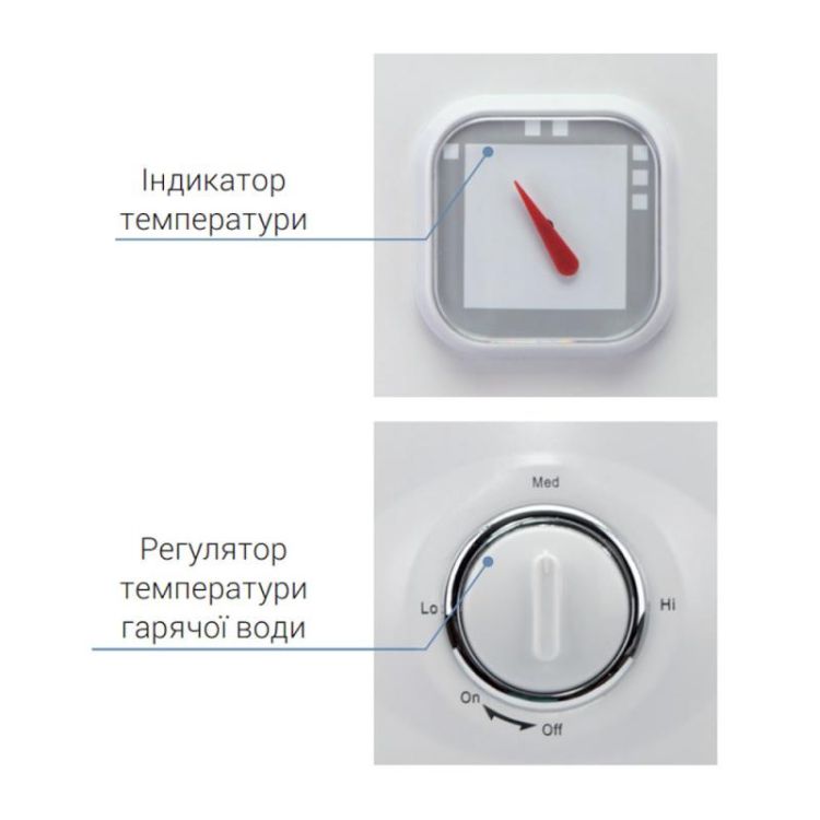 Водонагрівач Thermo Alliance Slim 50 л, мокрий ТЕН 1,5 кВт D50V15Q1 - 5