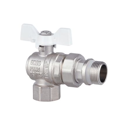 Кран з амер. кутовий 3/4&amp;quot; Forte з антипрот 223W20 - 3