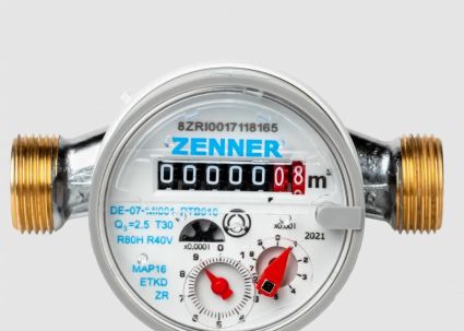 Счетчик хол.воды 1/2&amp;quot;//(с монт к-том!) //Класс В L110мм 2.5м3/час (128642) ZENNER ETKD-N - 3