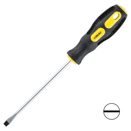 Викрутка шлицевая SL5,0х125мм CrV Sigma (4006361) - 1