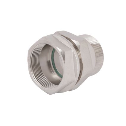 Згін-американка Thermo Alliance Forte 2&amp;quot;ВЗ нікельований, прямий, під плоску прокладку TAFG190W50 - 3