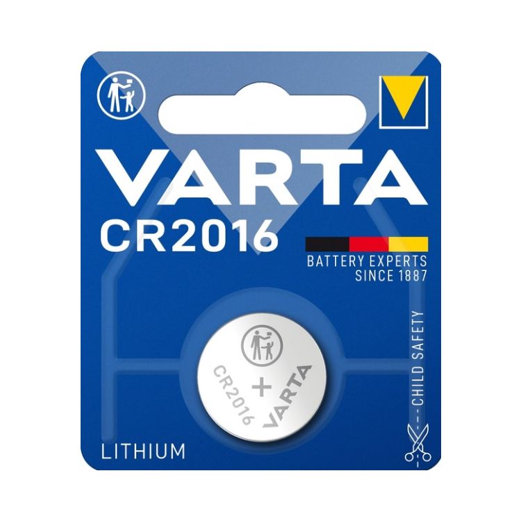 Батарейка VARTA CR 2016 BLI 1 LITHIUM ціна за 1шт - 1
