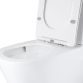 Унітаз підлоговий Qtap Vlasta Ultra Quiet безобідковий з сидінням Soft-close WHITE QT28228300W - 4