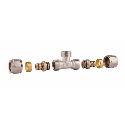 Трійник металопл 16*1/2 з SF178W161516 SD Forte - 1