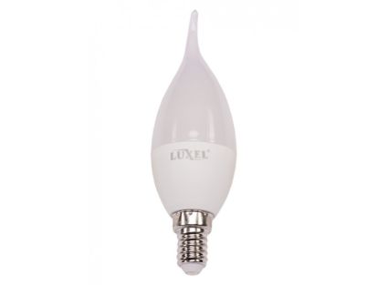 Лампа LED 6W E14 4000K LUXEL 049-NE Свічка на вітрі - 1