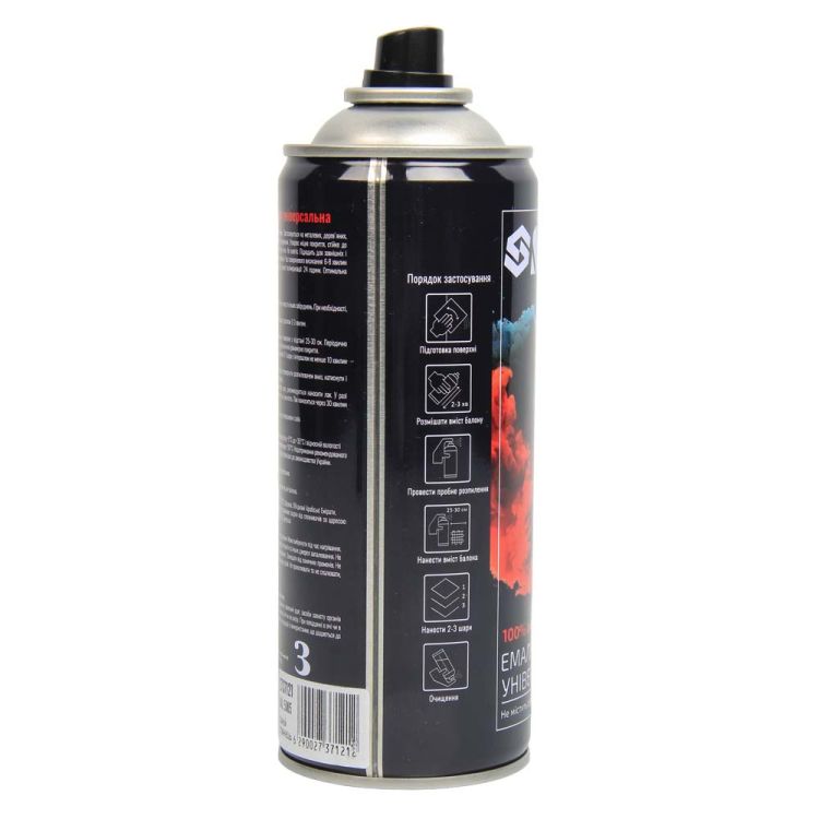 Эмаль аэрозольная акриловая 400мл RAL 5005 синий глянец SIGMA (2737121) - 2